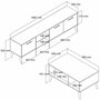 Hanah Home Set 1587-2076 de Muebles de Salón en Roble